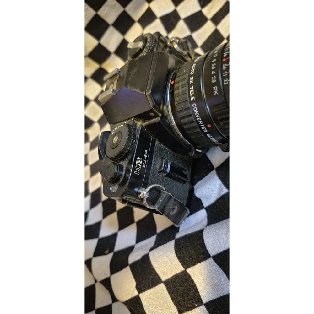 Sears KS Super 35mm Film Camera w/ Sears 135mm‎ f/2.8 Lens & 2X Teleconverter